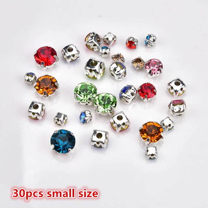 Бесплатная доставка! сочетание формы и Цвета размеры Pointback горный хрусталь