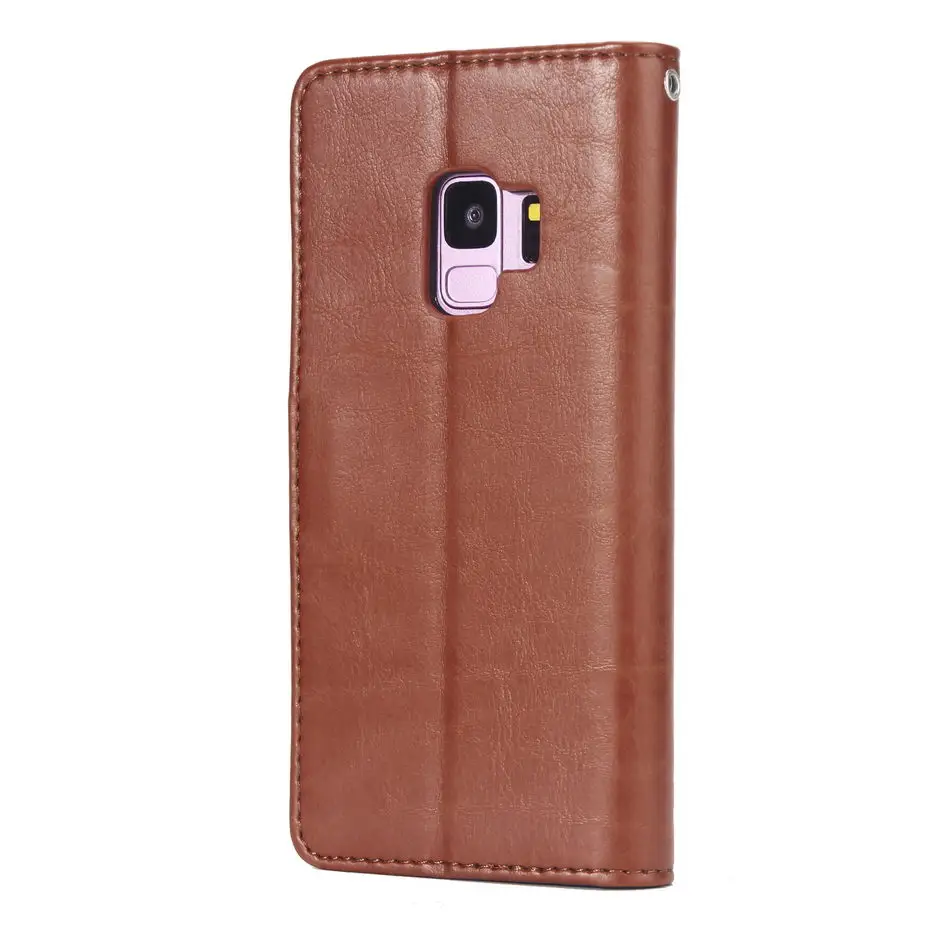 Флип-кейс из искусственной кожи для Samsung galaxy S6 S7 S8 S9 Plus Edge A3 A5 A7 A8 2018 J3 J5 J7 2017 2016 Coque Flip