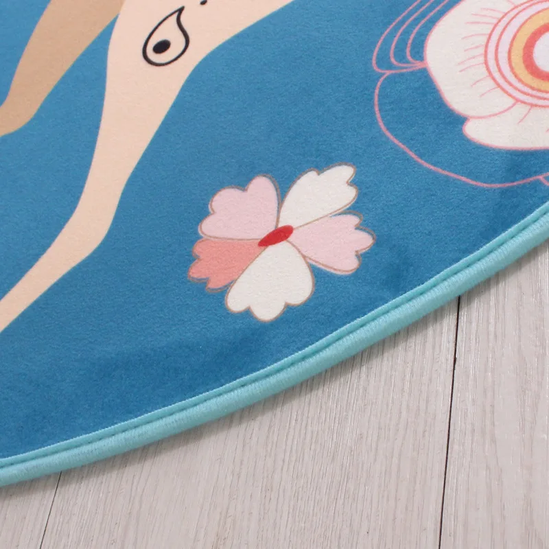 Unicorn Toy Trojan Area Rugs And Carpets for Kids Baby Home Living Room Round Large Bedroom Bathroom Yoga Toilet Door Bath Mats | Дом и сад