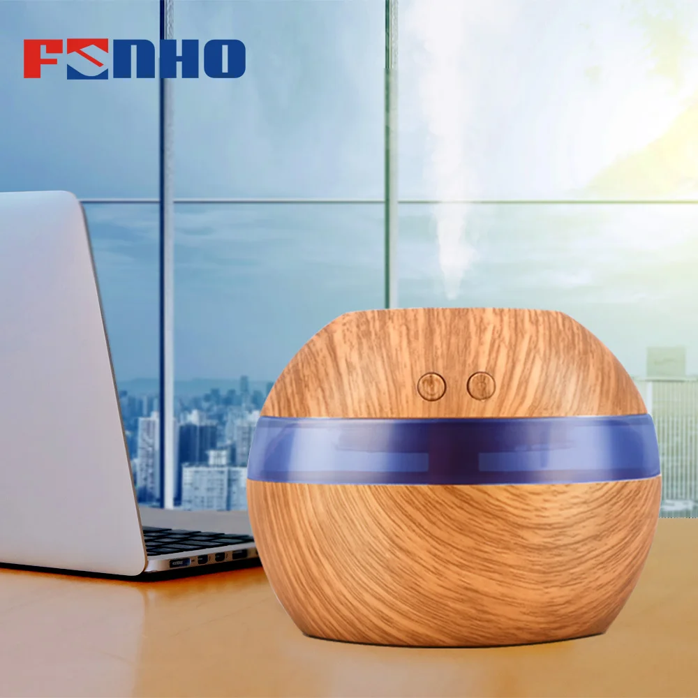 FUNHO 300 мл USB воздуха аромат увлажнитель Huile эфирные масла ночник ультразвуковой