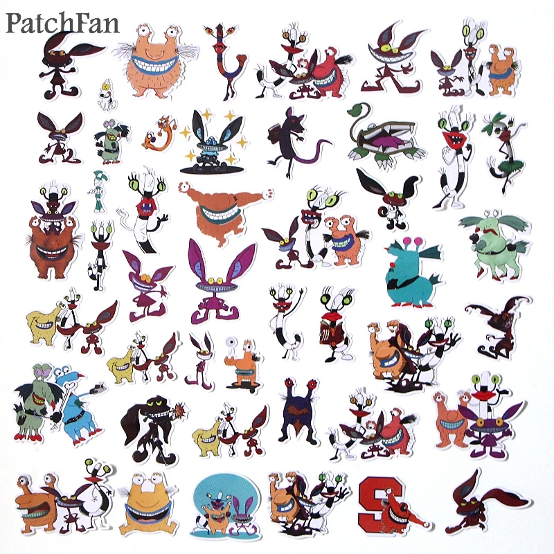 Patchfan 42 шт мультфильм дети игрушки Стикеры для DIY альбом скрапбукинга ноутбук