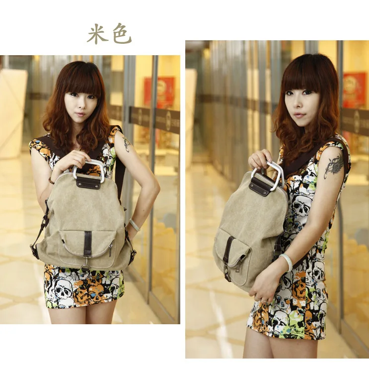 Рюкзак женский двойного назначения корейский студент старшей школы удобный