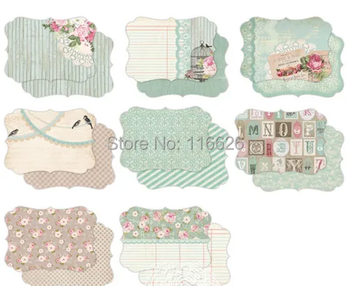 Альбом из ДСП 8 листов двусторонний с принтом и колечками творческий фотоальбом