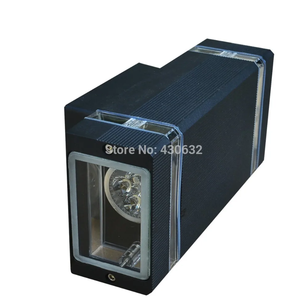 (15 шт./лот) светодиодная Водонепроницаемая наружная настенная лампа 8 Вт IP65 AC85 265V