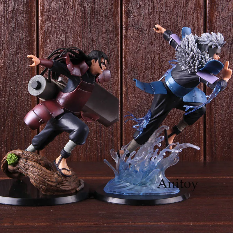Горячая Игрушка Аниме Наруто Shippuden Hokage Hashirama Senju Tobirama Senju фигурка Коллекционная модель игрушки подарок