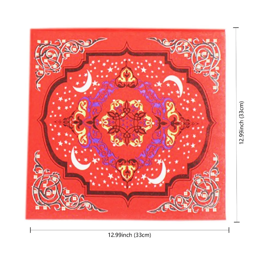 20 штук упак. украшения на Рамадан бумажные салфетки Исламские мусульманские
