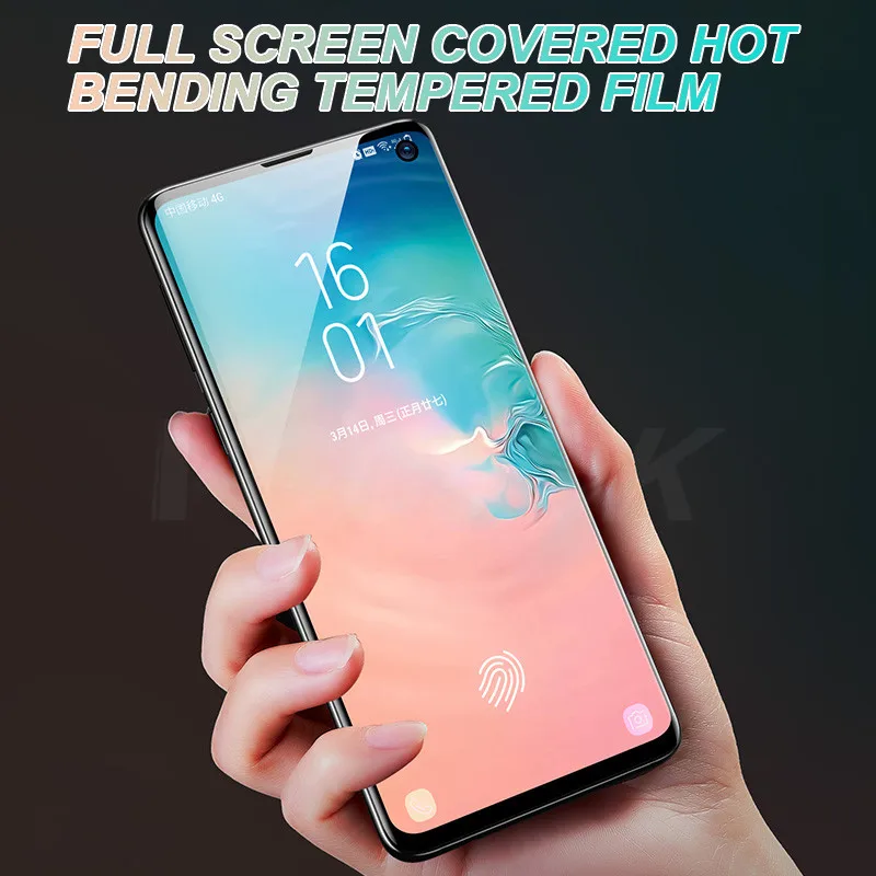 Не закаленное стекло для samsung Galaxy S10e S10 S8+ S9 Plus S6 S7 Edge Note 8 9 Защита экрана HD полное покрытие мягкая пластиковая пленка
