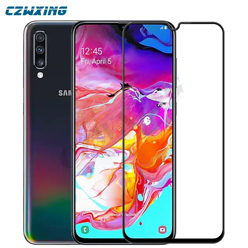 Закаленное стекло для Samsung A70 закаленное Galaxy Защитная пленка экрана A705 SM A705F