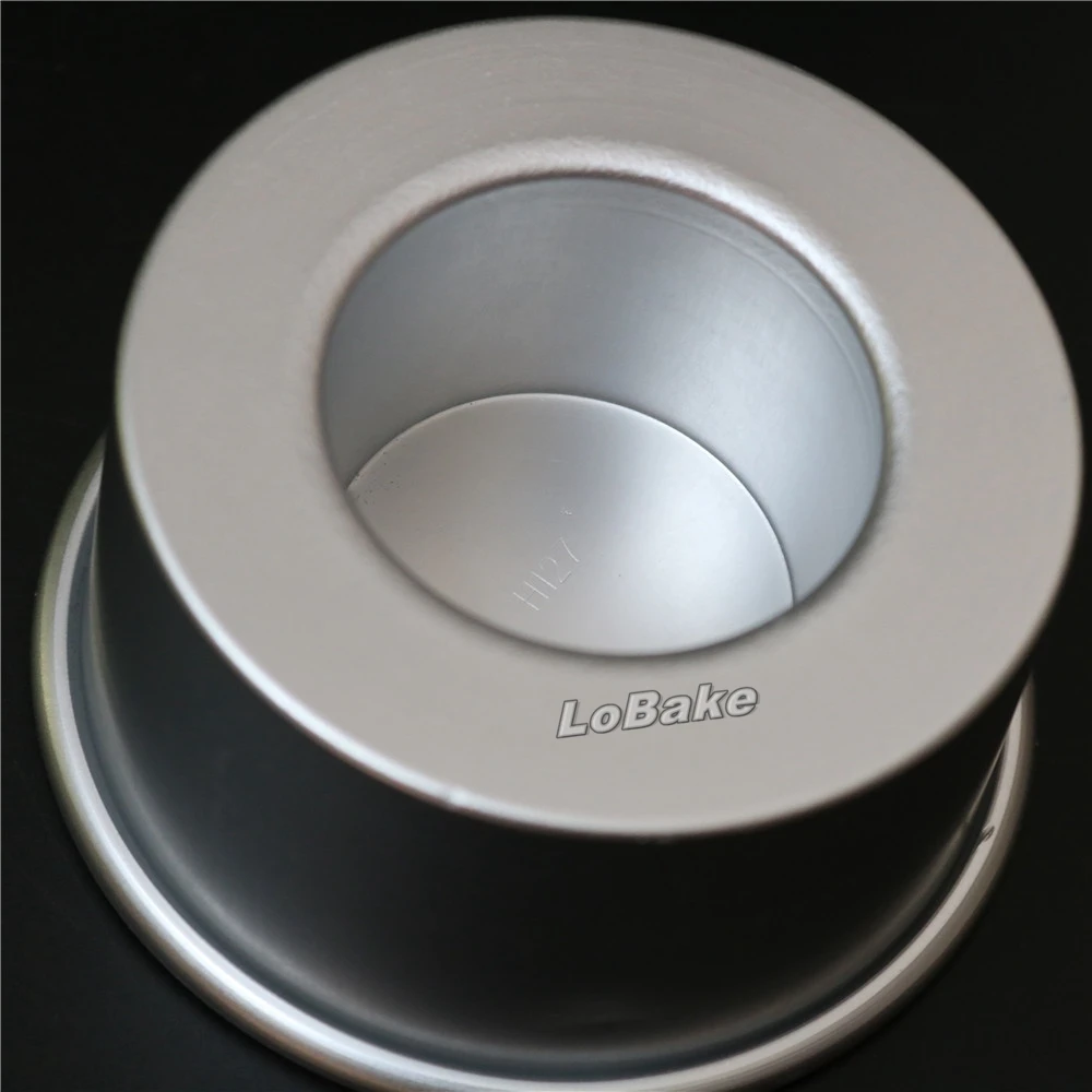 Новое поступление 4 дюймовая круглая вогнуто выпуклая форма из алюминиевого