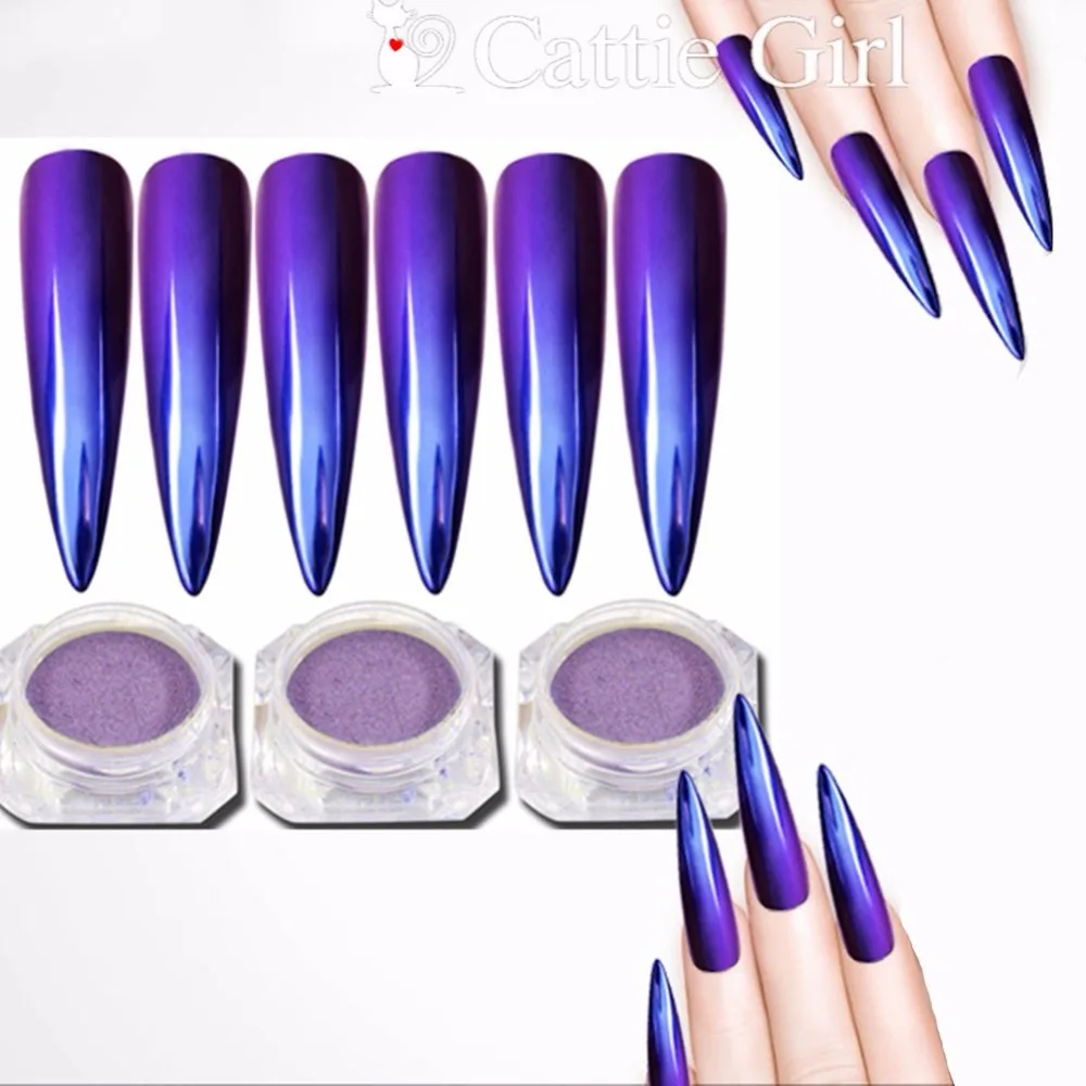 Зеркальная пудра для ногтей 1 г|glitter dust|nail powderchameleon pigment |