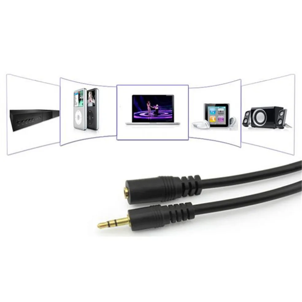 CARPRIE 1 шт. 5 м 3 мм аудио кабель папа к женскому Прямая поставка|cable male female|cable female3 5mm