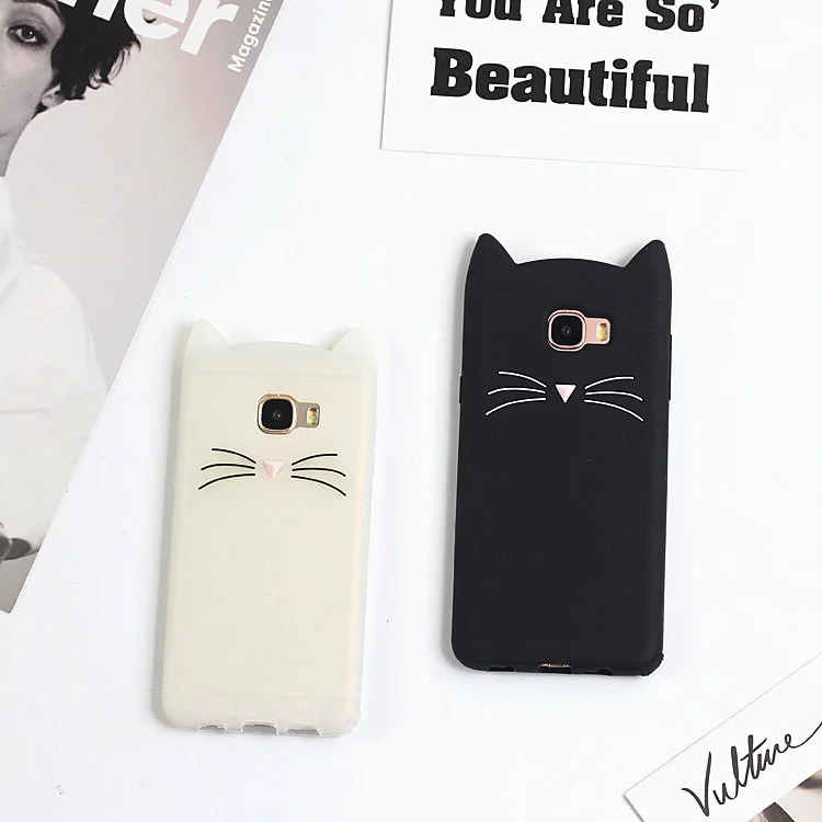 Cute Cat Soft Phone Case For Samsung Galaxy S8 Plus J1 J3 J5 J7 2016 S3 S4 S5 S6 S7 Edge Duos A3 A5 2017 A320 A520 Note 8 Cover |