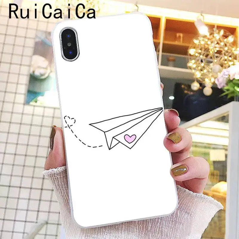 A9 Ruicaica Мультфильм Воздушный самолет новинка чехол для телефона Fundas для iPhone 8 7 6 6S Plus X XS MAX 5 5S SE XR 10 Чехол - Цвет: A9