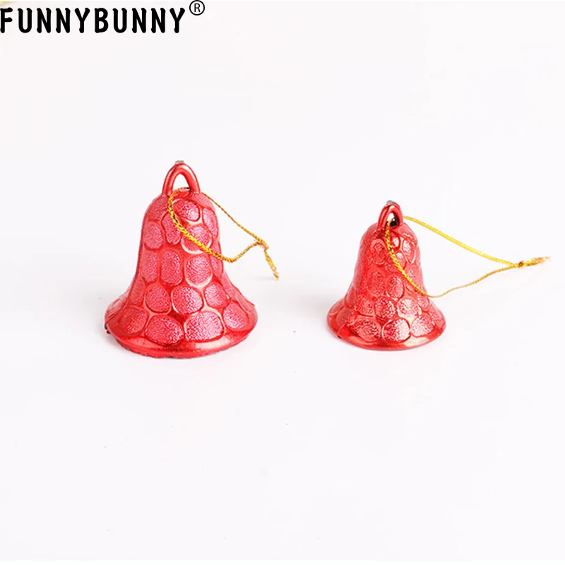 FUNNYBUNNY 12 шт Рождественский колокольчик кулон украшения сотовые колокольчики