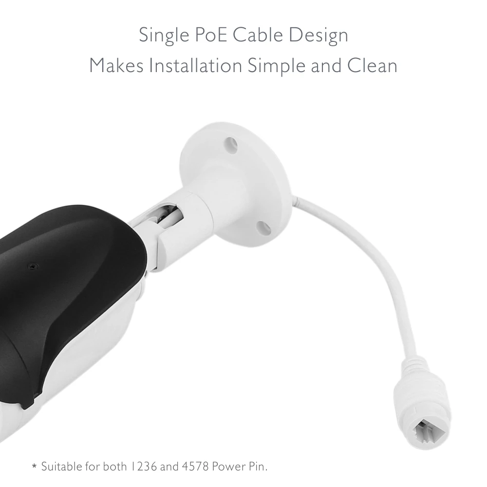 Doerguin AJMB2450VP SONY IMX335 5MP Открытый PoE ip-камера с 2,8-12 мм ручной варифокальный объектив SMD ИК светодиодный, распределительная коробка опционально