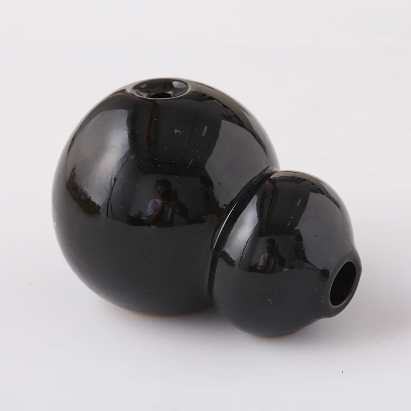 Mini Backflow Incense Burner Ceramic Smoke Flow Backwards Ornaments Gourd Shape | Дом и сад