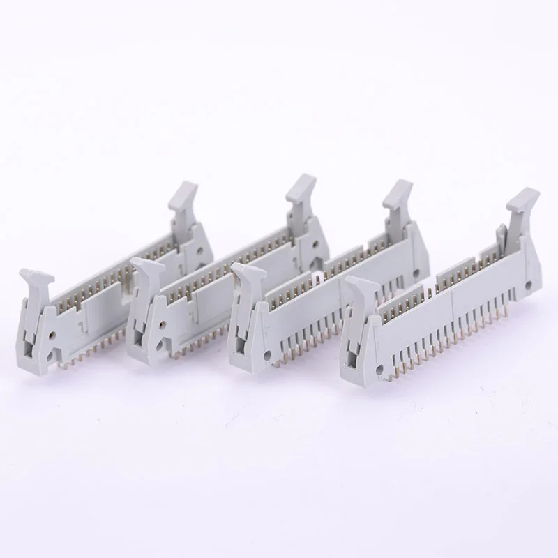 4 Specifications Durable Hook Speaker Socket Connector Test Spacing About 2.54mm High Quality Straight Plug Gray | Обустройство дома