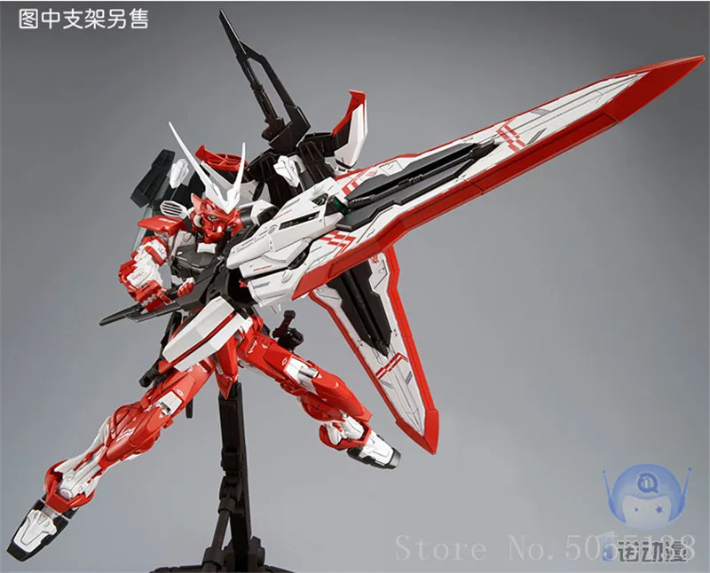 Bandai Gundam модель сборка 24809 мг 1/100 сбивается с пути красный робот Гандам фигурка аниме игрушки фигурка подарок