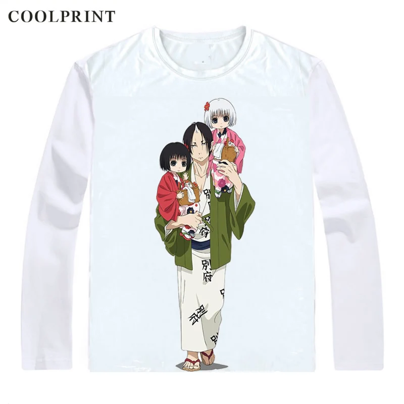 COOLPRINT Hozuki's Coolheadedness рубашки с длинным рукавом японское аниме Hoozuki no Reitetsu Hakutaku King