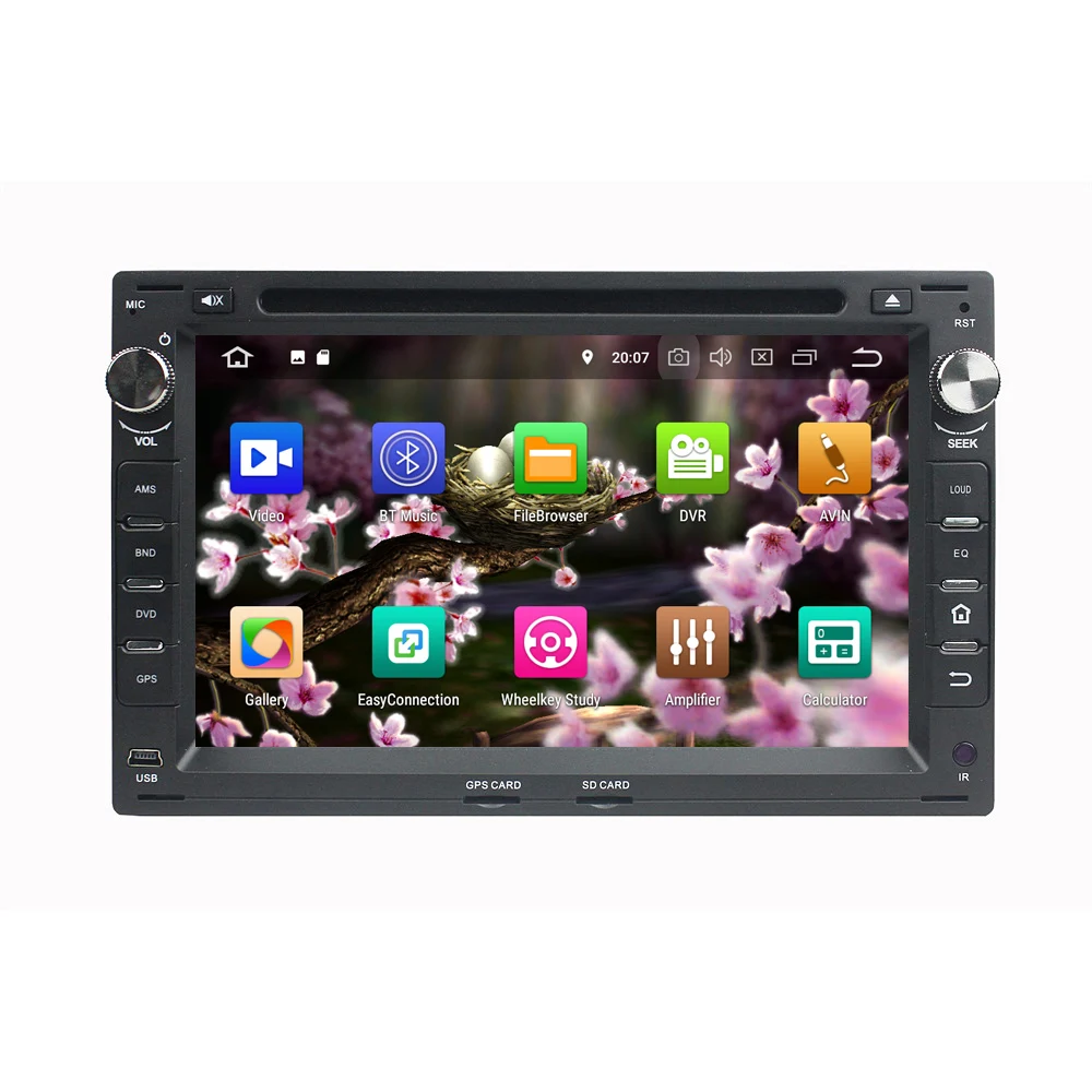 KLYDE 7 &quot2 Din 8 ядер Android 0 1024*600 автомобильный dvd плеер для VW Passat B5 1999 2005 аудио стерео