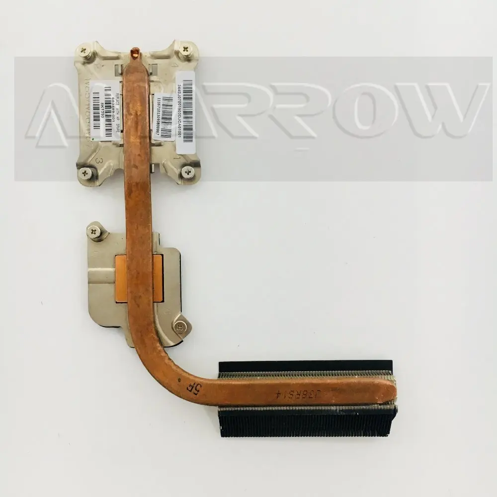 Оригинальный теплоотвод для ноутбука кулер процессора HP 4540 4540S 4545S 4740S 683489 001 689657