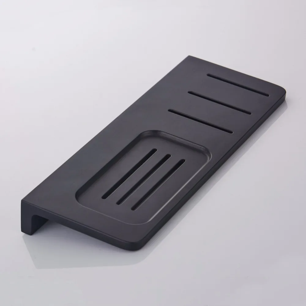 space aluminum black soap dish wall mounted bathroom accessories product soap dish holder free shipping free global shipping