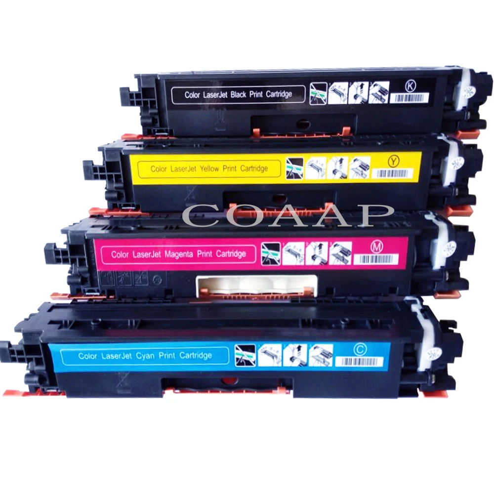 Совместимый тонер картридж CF350A CF350 350a CF351A CF352A CF353A 130A для hp LaserJet Pro MFP M177FW M176N M176 M177 4
