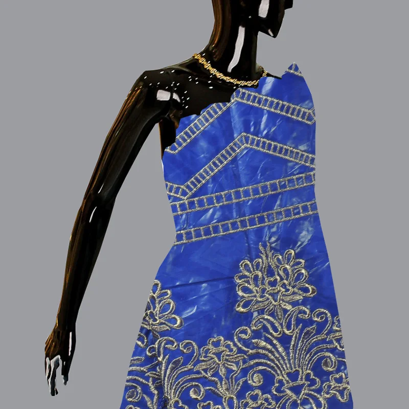 2017 Новая Мода Африканский Базен Riche Getzner Кружево Ткань высокое качество Вышивка 2