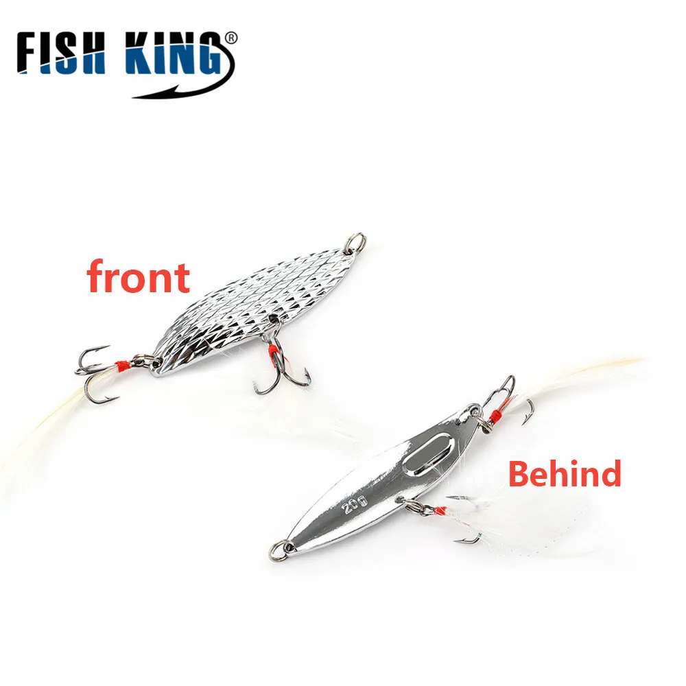 FISHKING 1 шт. ложка приманка для рыбалки регулятор баса металлический приманки 2