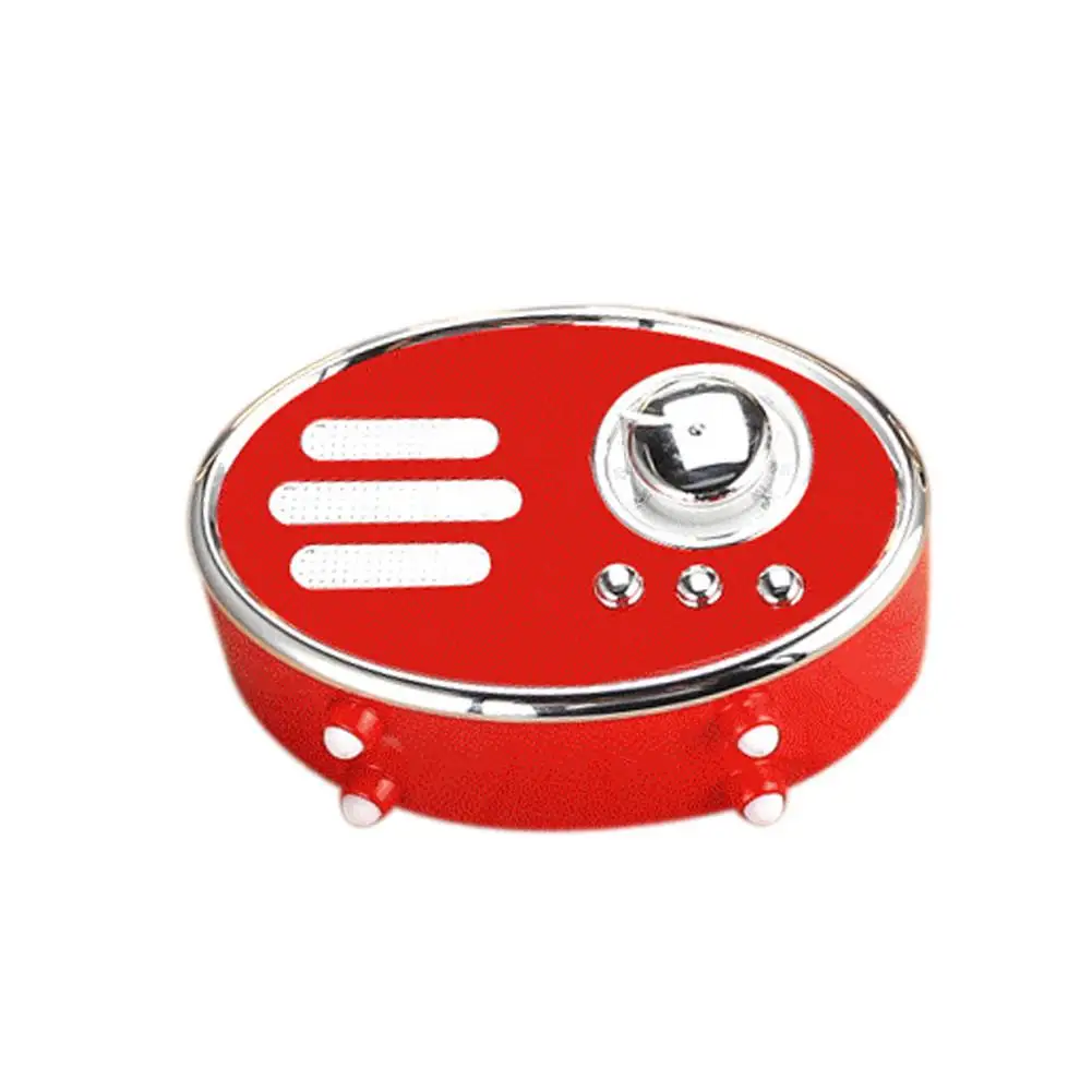Ретро Bluetooth Беспроводной Винтаж Динамик fm-радио Hifi стерео s бас для путешествий Home