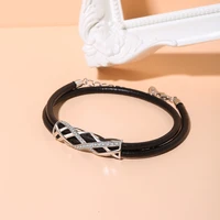 sa silverage 925 silver zirconia strand bracelets fine jewelry 17 5cm3cm extender 2019 925 sterling bracelet bangle for woman