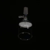 250ml joint 2429 filter funnel sand core g4 coarse 4 7 micron lab glass