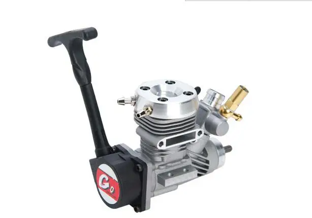 GO 18CC 18R pull start охлаждающий водяной нитро двигатель для RC nitro модель лодки без свечи зажигания