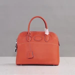 Orange Известная брендовая Сумочка, роскошная женская сумка, дизайнерская сумка на плечо, женская сумка из натуральной кожи, женская сумка на замке, Маленькая женская сумка - Цвет: Orange