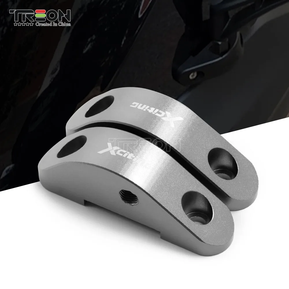 Комплект удлинителей зеркал для мотоцикла KYMCO Xcting 250 300 CNC|Накладки и декоративные