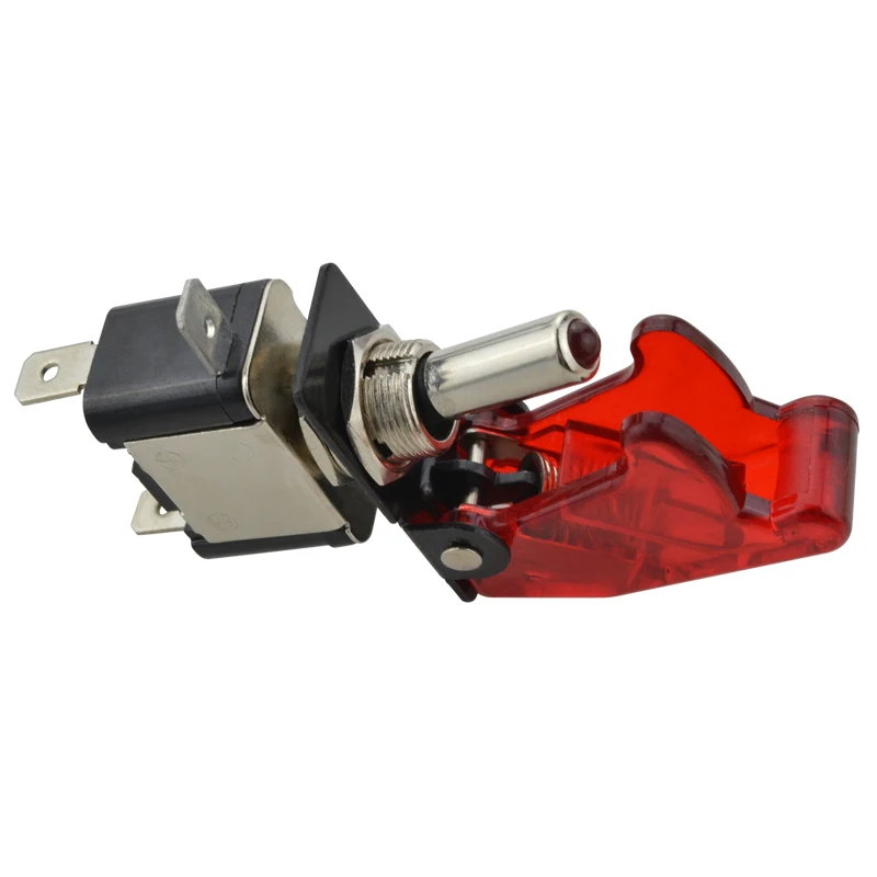 

SPEEDWOW Auto Racing Switch Panels Cover Toggle Switch 12V 20A Racing Switch Panels /Ignition/Accessory Engine Start