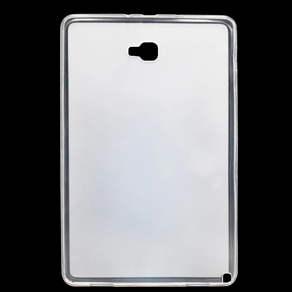 Полупрозрачный противоударный мягкий чехол для Samsung Galaxy Tab A/A6 10 1 2016 _ P580 с S ручкой