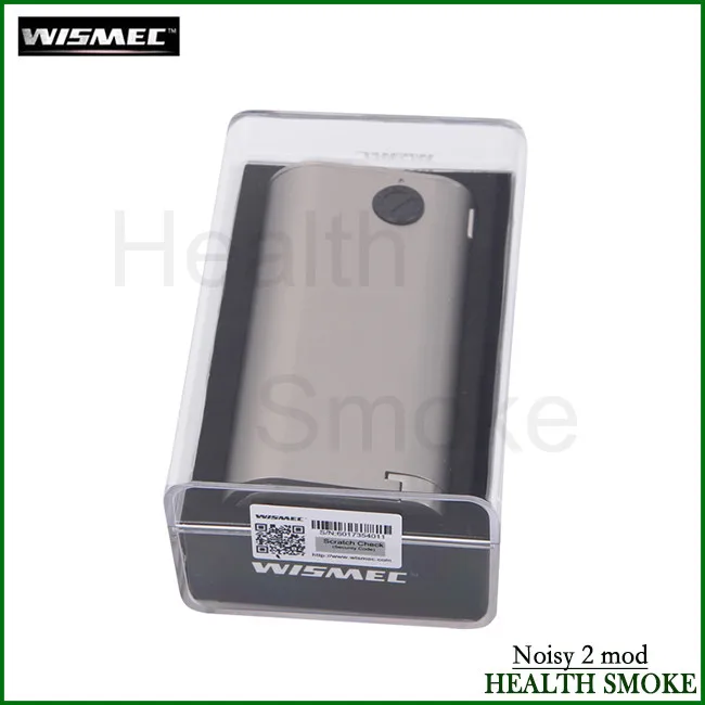 Оригинальный Wismec шумный крикет II 25 коробка мод Vape питание от двух 18650 ячеек