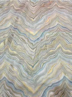 4-цветная высокого качества Золото модные ткани марки jacquard волна Небесно маленький костюм Кок Штаны производства ткань одежда ткани - Цвет: Pale blue