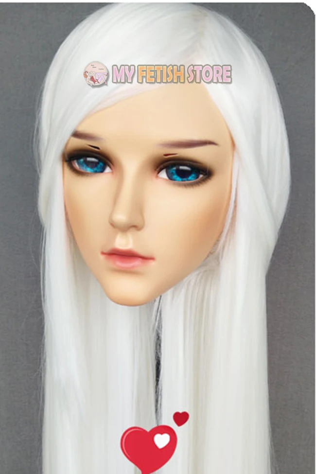 (Yao 01) Мужской/мальчик/мужчина половина головы маска кигуруми с BJD глаза Косплэй
