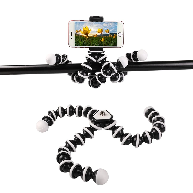Мини Осьминог штатив держатель мобильного телефона штатив Гибкий Gorillapod для Canon sony Fujifilm nikon телефон Gopro SLR камера DV черный