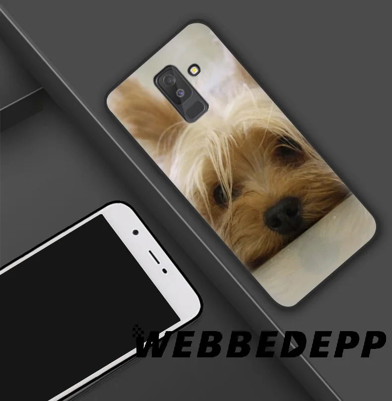 WEBBEDEPP Yorkshire terrier Dog Cute Soft TPU Silicone Case for Samsung Galaxy S10 S10e S9 S8 Plus S7 S6 Edge &amp J6 Phone |