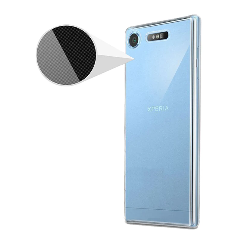 Компактный мини-чехол TOLIFEEL для Sony Xperia XZ1 XZ2 Роскошный Тонкий силиконовый чехол из