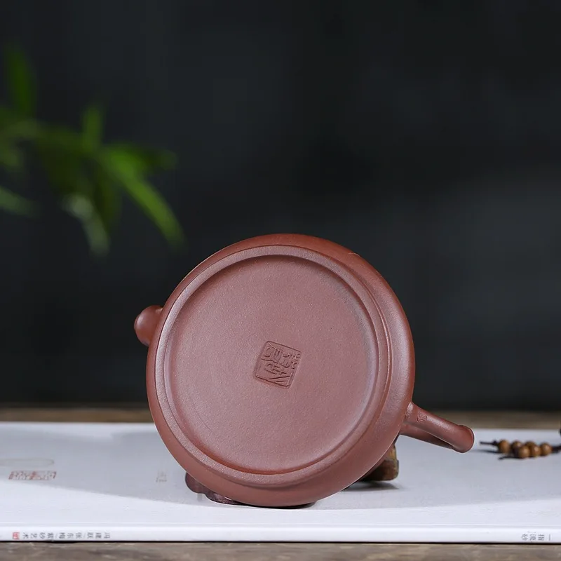 240 мл Исин Фиолетовый Глиняный Чайник ручной работы грязевой Zisha горшок посуда