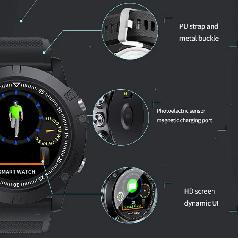 Smart band health tracker blood pressure sleep smart wristband Bluetooth Watch Outdoor multi-Sports modes birthday gifts | Электроника