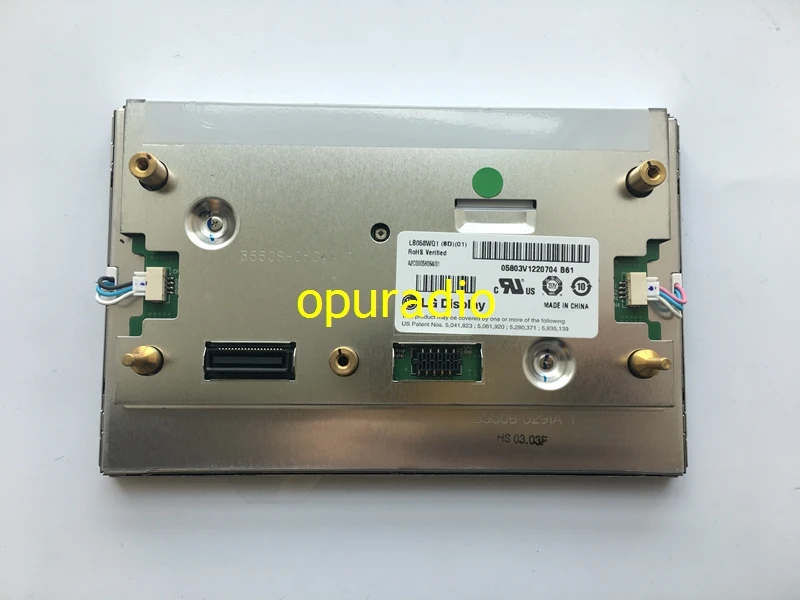Совершенно новый ЖК-дисплей 5 8 дюйма LB058WQ1(SD)(01) Φ LB058WQ1 SD01 для Mercedes e250 w212