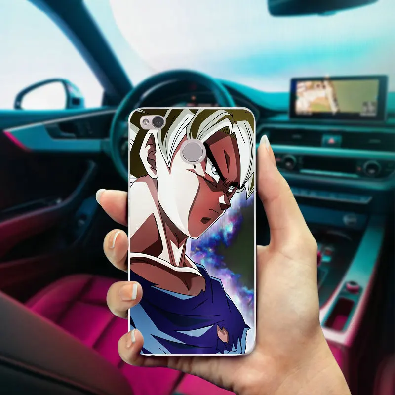 Dragon Ball Z Son Goku Super Saiya Soft TPU Cell Phone Case for Xiaomi Redmi Mi Note 2 3 3S 4 4A 4X 5 5X 5S 5A 6 6X A1 Pro Plus | Мобильные