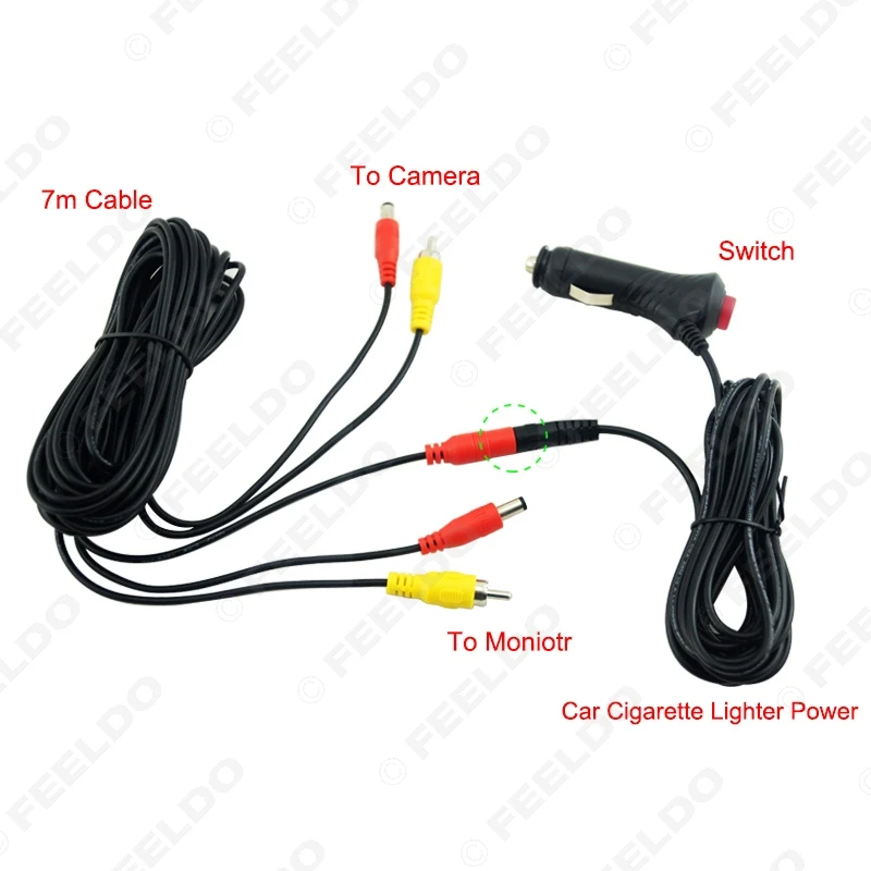 

FEELDO Car 4,3 "-, - , , RCA , , # FD-4313