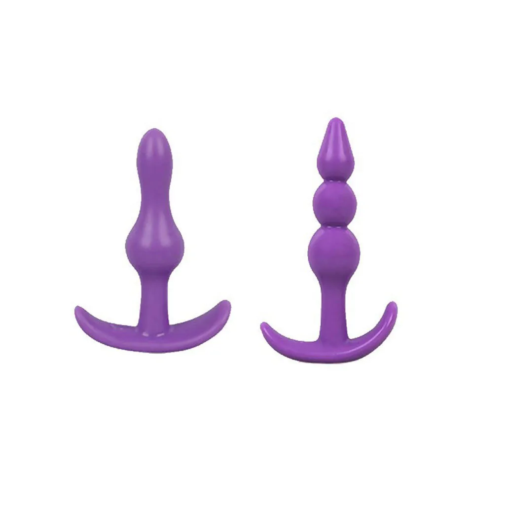 Anal Adult sex toys vibrator butt plug silicone For Couple Beads Plug Massager Rings Set Vibrating Stimulator 14PC Shealth H3 | Красота и