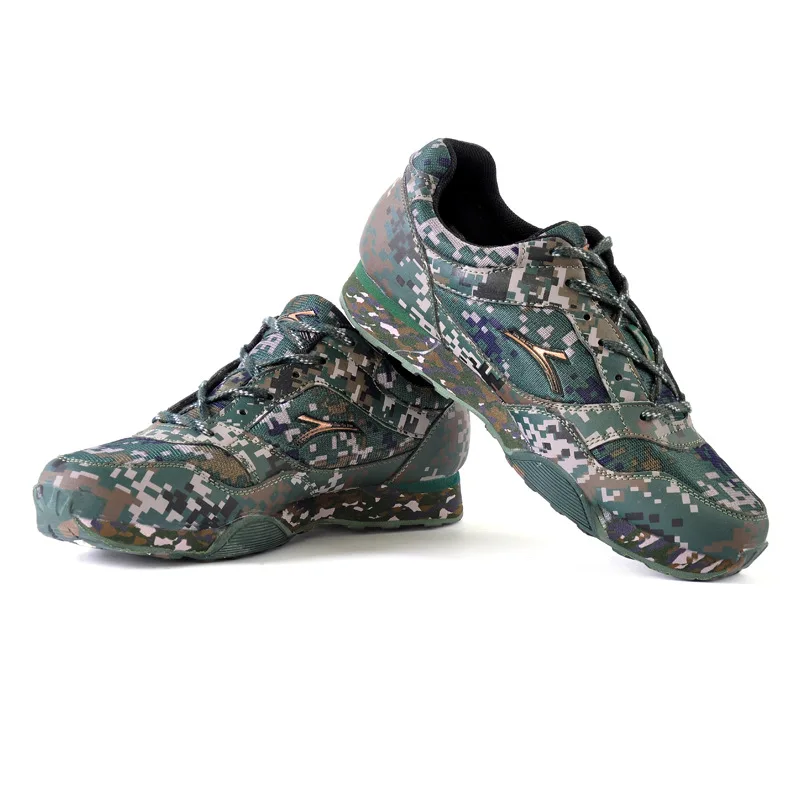 flage breathable ultra light camouflage military training Do-win Digital Camouflage shoes jogging low outdoor | Спорт и развлечения